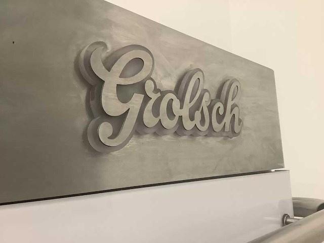 Steelstuff - "grolsch" - display serveerwagen - afbeelding 1 van  6