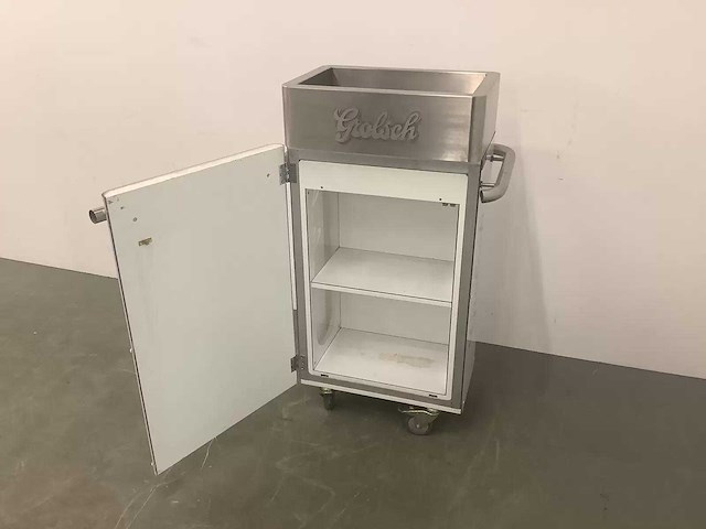 Steelstuff - "grolsch" - display serveerwagen - afbeelding 2 van  6