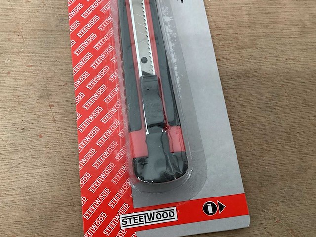 Steelwood werkmes 9mm (120x) - afbeelding 3 van  5