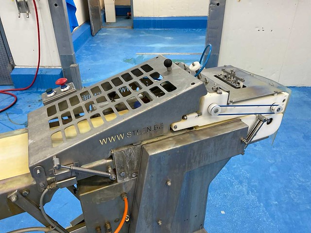 Steen 600 rvs visontvellingsmachine - afbeelding 4 van  6