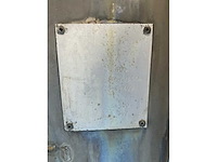 Steen 600 rvs visontvellingsmachine - afbeelding 6 van  6