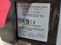 Steen/ beton ketting zaag benzine, ics, giu 2008, zwart - afbeelding 3 van  13