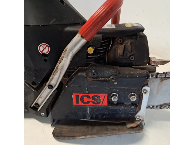 Steen/ beton ketting zaag benzine, ics, giu 2008, zwart - afbeelding 4 van  13