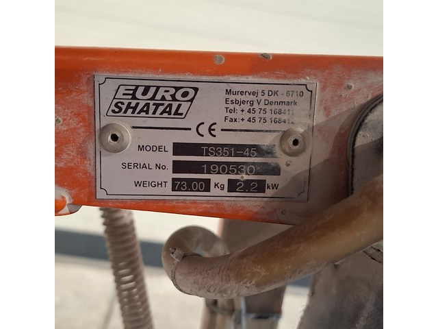 Steen-tafelzaagmachine - 600mm - 230v euro shatal, ts351-45, bouwjaar 2018 - afbeelding 5 van  13