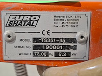 Steen-tafelzaagmachine - 600mm - 230v euro shatal, ts351-45, bouwjaar 2019 - afbeelding 11 van  12