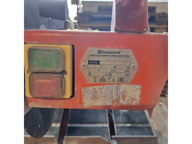 Steen-tafelzaagmachine - 600mm - 230v, husqvarna, ts350r, 2022 - afbeelding 10 van  12