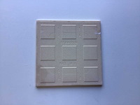 Steenbok - wit - 14,7x14,7 cm - 58m2 - wandtegel - afbeelding 3 van  6