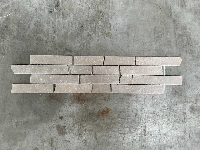 Steenstrip 15 x 60 cm - ca. 12 m2 - afbeelding 1 van  5