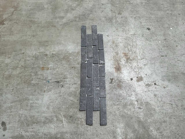 Steenstrip 15 x 60 cm - ca. 2 m2 - afbeelding 3 van  5