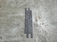 Steenstrip 15 x 60 cm - ca. 2 m2 - afbeelding 3 van  5