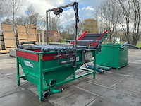 Steenvoorden machines industriële was-/spoelinstallatie met watervat en elektrische lier - afbeelding 1 van  48