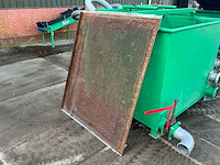 Steenvoorden machines industriële was-/spoelinstallatie met watervat en elektrische lier - afbeelding 16 van  44