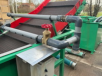 Steenvoorden machines industriële was-/spoelinstallatie met watervat en elektrische lier - afbeelding 24 van  44