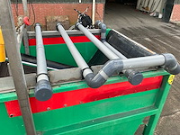 Steenvoorden machines industriële was-/spoelinstallatie met watervat en elektrische lier - afbeelding 27 van  44