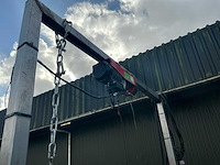 Steenvoorden machines industriële was-/spoelinstallatie met watervat en elektrische lier - afbeelding 28 van  44