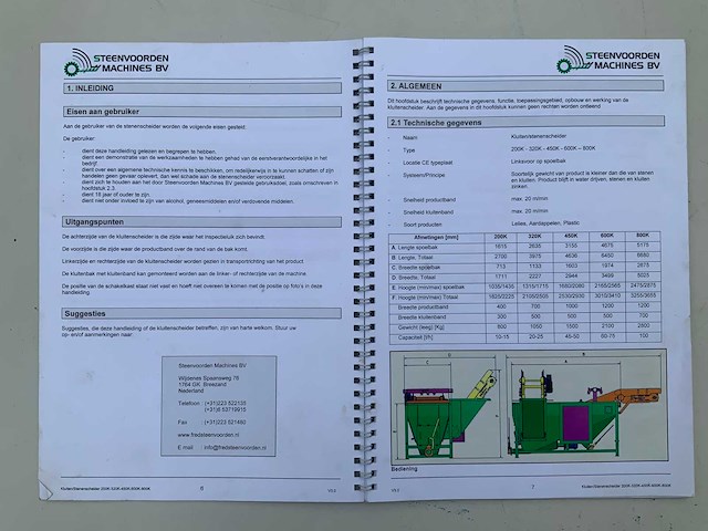 Steenvorden 320k kluiten- en stenenscheider - afbeelding 11 van  20