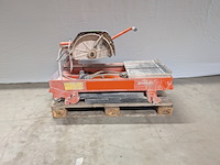 Steenzaag verstelbaar husqvarna, ts350e, bouwjaar 2022, l=600mm h=105mm/90° 80mm/45° 230v ~ - afbeelding 1 van  8