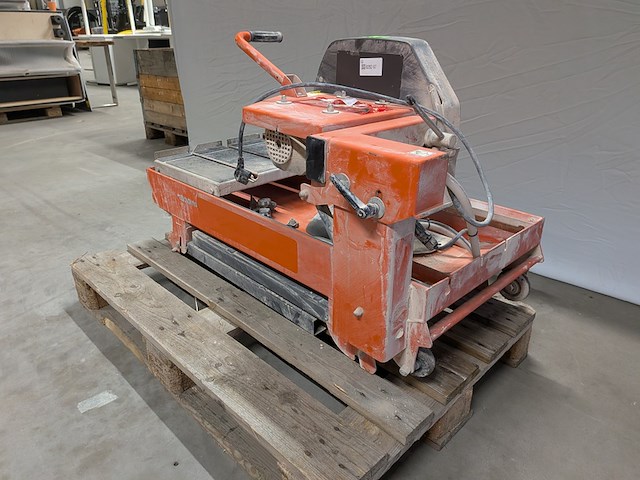 Steenzaag verstelbaar husqvarna, ts350e, bouwjaar 2022, l=600mm h=105mm/90° 80mm/45° 230v ~ - afbeelding 6 van  8