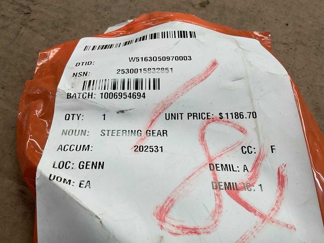 Steering gear box - afbeelding 3 van  6