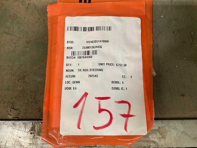 Steering tie rod - afbeelding 4 van  4