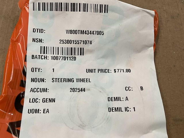 Steering wheel part - afbeelding 1 van  4