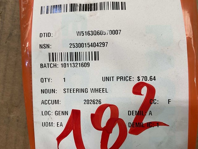 Steering wheel - afbeelding 3 van  3