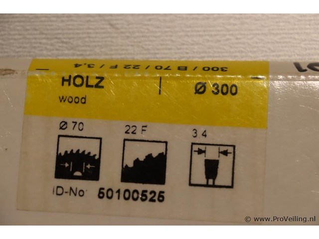 Stehle cirkelzaagblad 50100526 - afbeelding 2 van  3