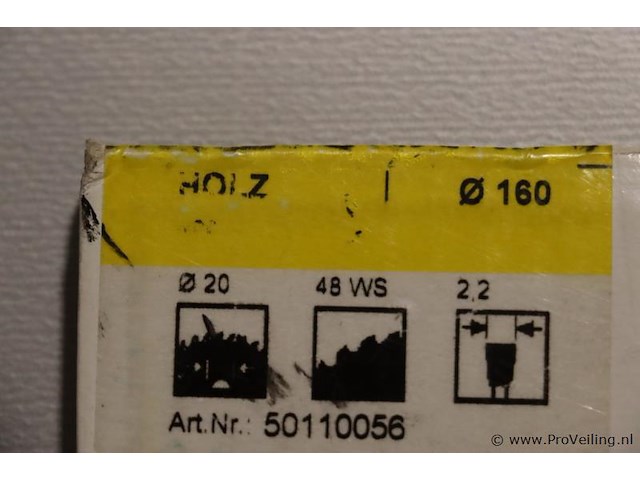 Stehle hks-board cirkelzaagblad 160x2,2/1,6x20 z48ws - afbeelding 2 van  3