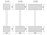 Steico spanotech joist i-ligger - 700x9x24 cm (20x) - afbeelding 1 van  1