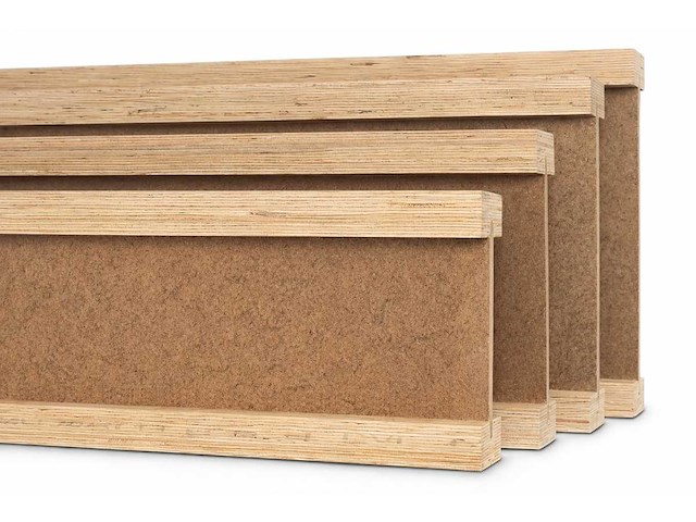 Steico spanotech joist i-ligger - 700x9x30 cm (9x) - afbeelding 2 van  4
