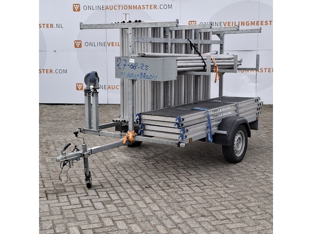 Steiger op aanhanger, o.a alumexx - afbeelding 1 van  16