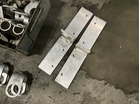 Steiger toebehoren o.a. buiskoppelingen, aluminium voetplaten - afbeelding 8 van  8