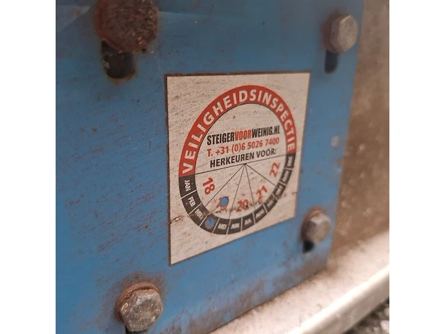 Steigerbrug euroscaffold - afbeelding 5 van  6