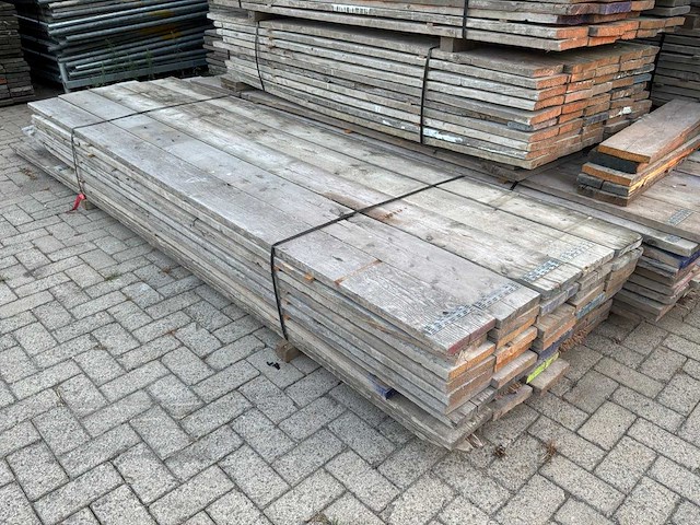 Steigerhout 2.00m - 3.00m (50x) - afbeelding 2 van  7
