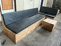 Steigerhout loungeset - afbeelding 1 van  5
