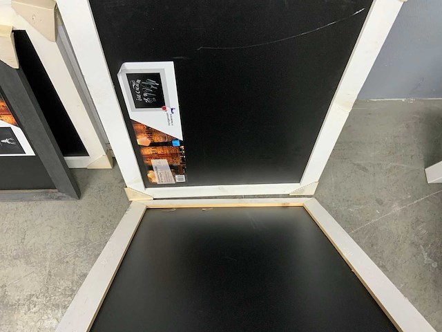 Steigerhout schoolbord (13x) - afbeelding 2 van  3