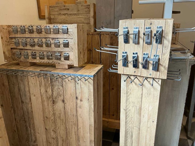 Steigerhout winkel inrichting (10x) - afbeelding 3 van  3