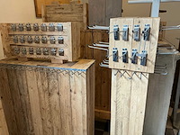 Steigerhout winkel inrichting (10x) - afbeelding 3 van  3
