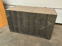 Steigerhouten barmeubel (3x) - afbeelding 1 van  6