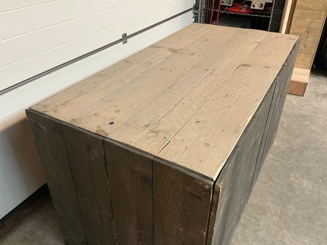Steigerhouten barmeubel (3x) - afbeelding 3 van  6