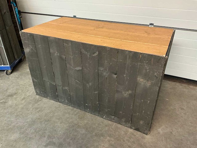 Steigerhouten barmeubel (3x) - afbeelding 4 van  6