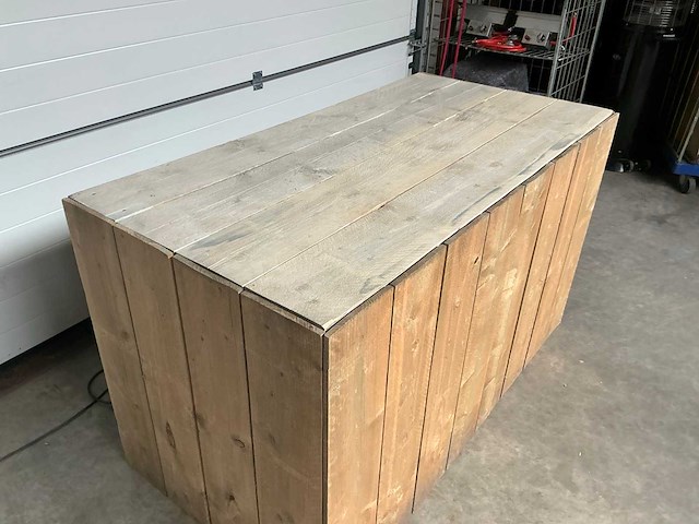 Steigerhouten barmeubel (4x) - afbeelding 1 van  1