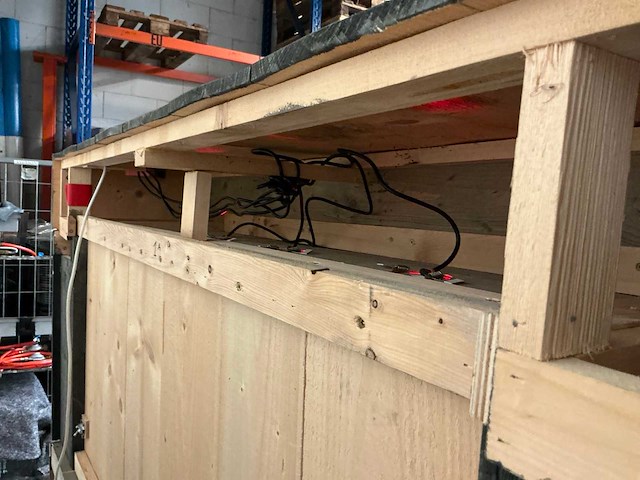 Steigerhouten barmeubel + backbar - afbeelding 10 van  11