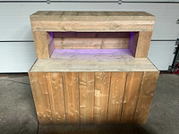 Steigerhouten barmeubel + backbar - afbeelding 3 van  8