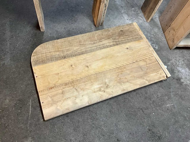 Steigerhouten kast en lade (5x) - afbeelding 6 van  6