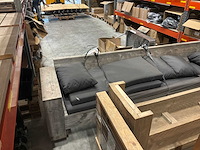 Steigerhouten loungeset - afbeelding 1 van  2