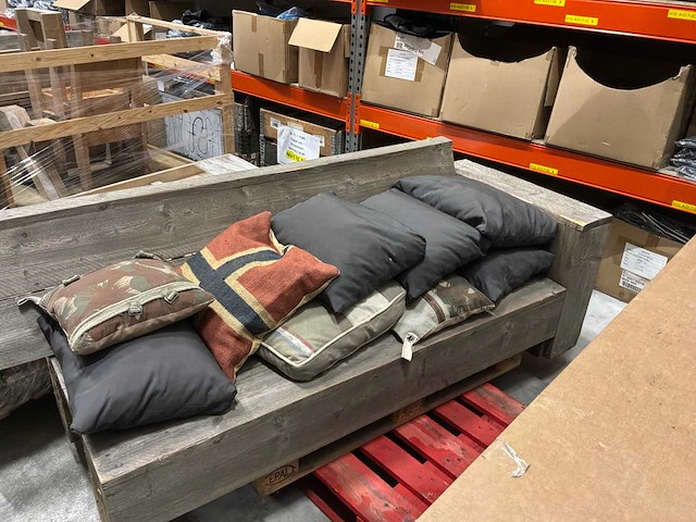 Steigerhouten loungeset - afbeelding 4 van  10