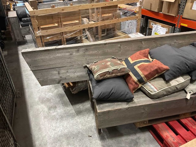 Steigerhouten loungeset - afbeelding 5 van  10
