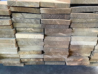 Steigerhouten plank 'old look' 500x19,5x3 cm (50x) - afbeelding 8 van  9