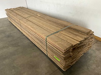 Steigerhouten plank 'old look' tuinbouw 500x19,5x3 cm (30x) - afbeelding 1 van  9